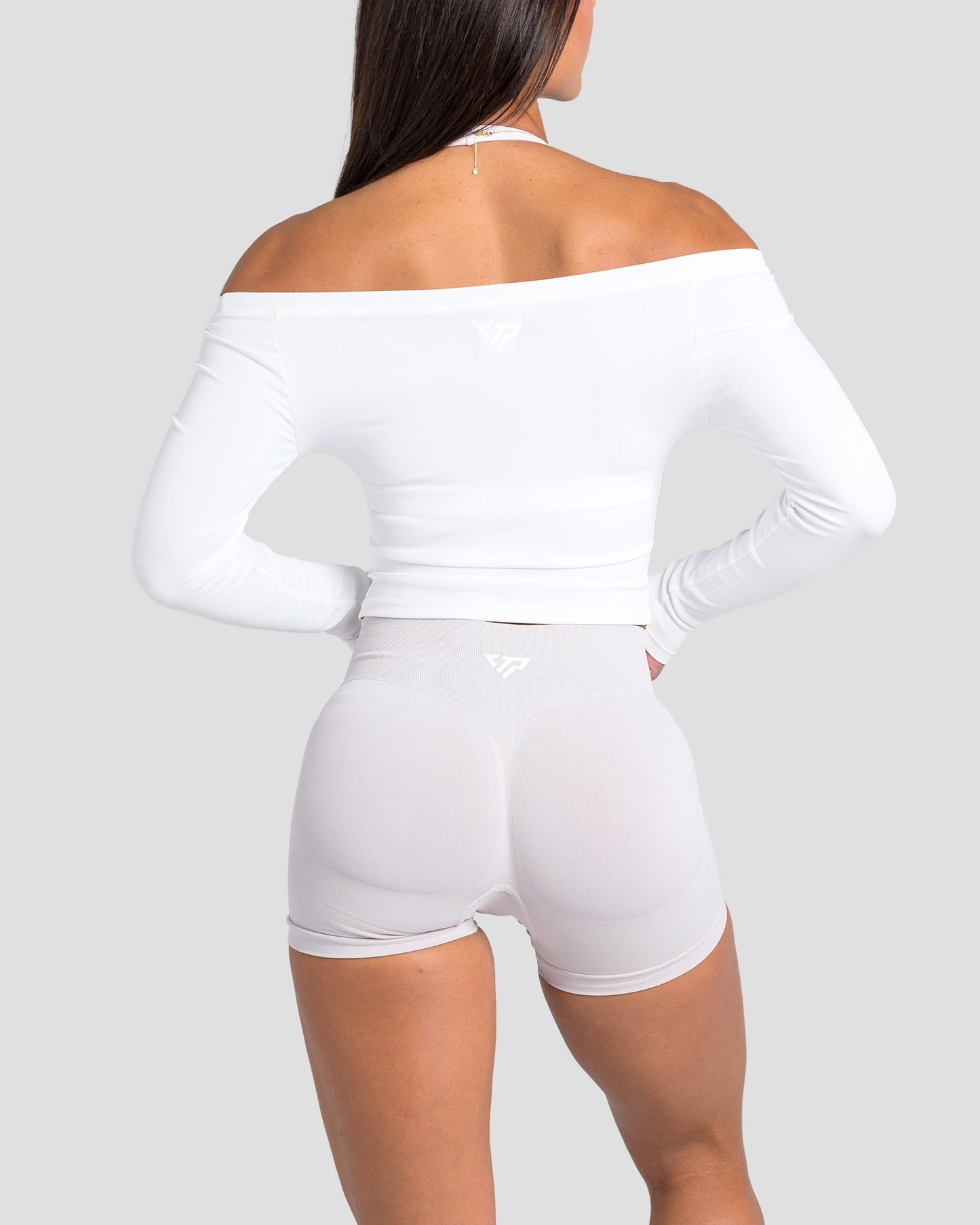 KTP RIBBED LONG SLEEVE - WHITE