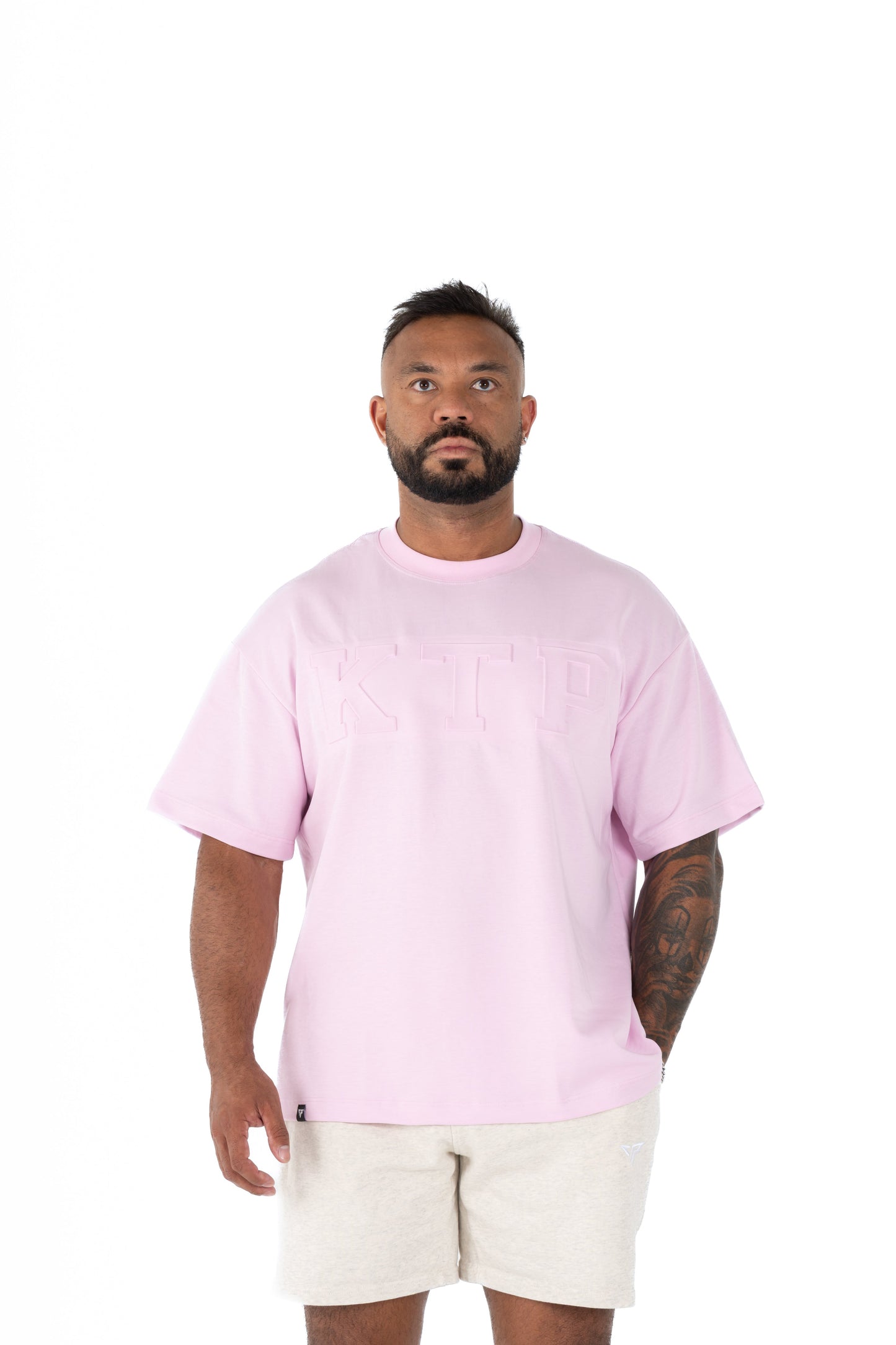 EMBOSSED KTP TEE 2 - PINK