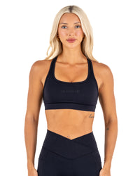 IGNITE MOMENTUM CROP - BLACK
