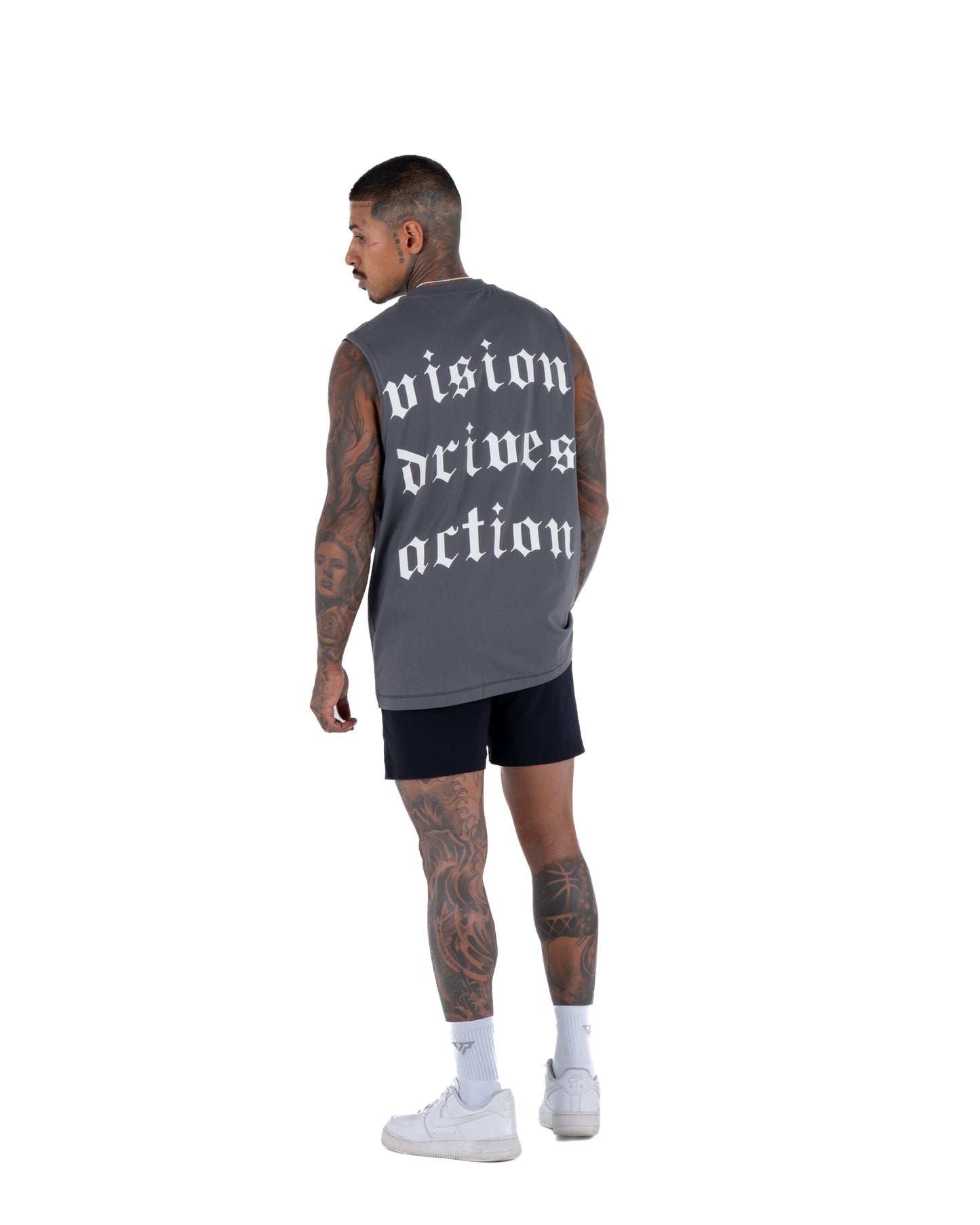 KTP MEN'S VDA TANK - CHARCOAL