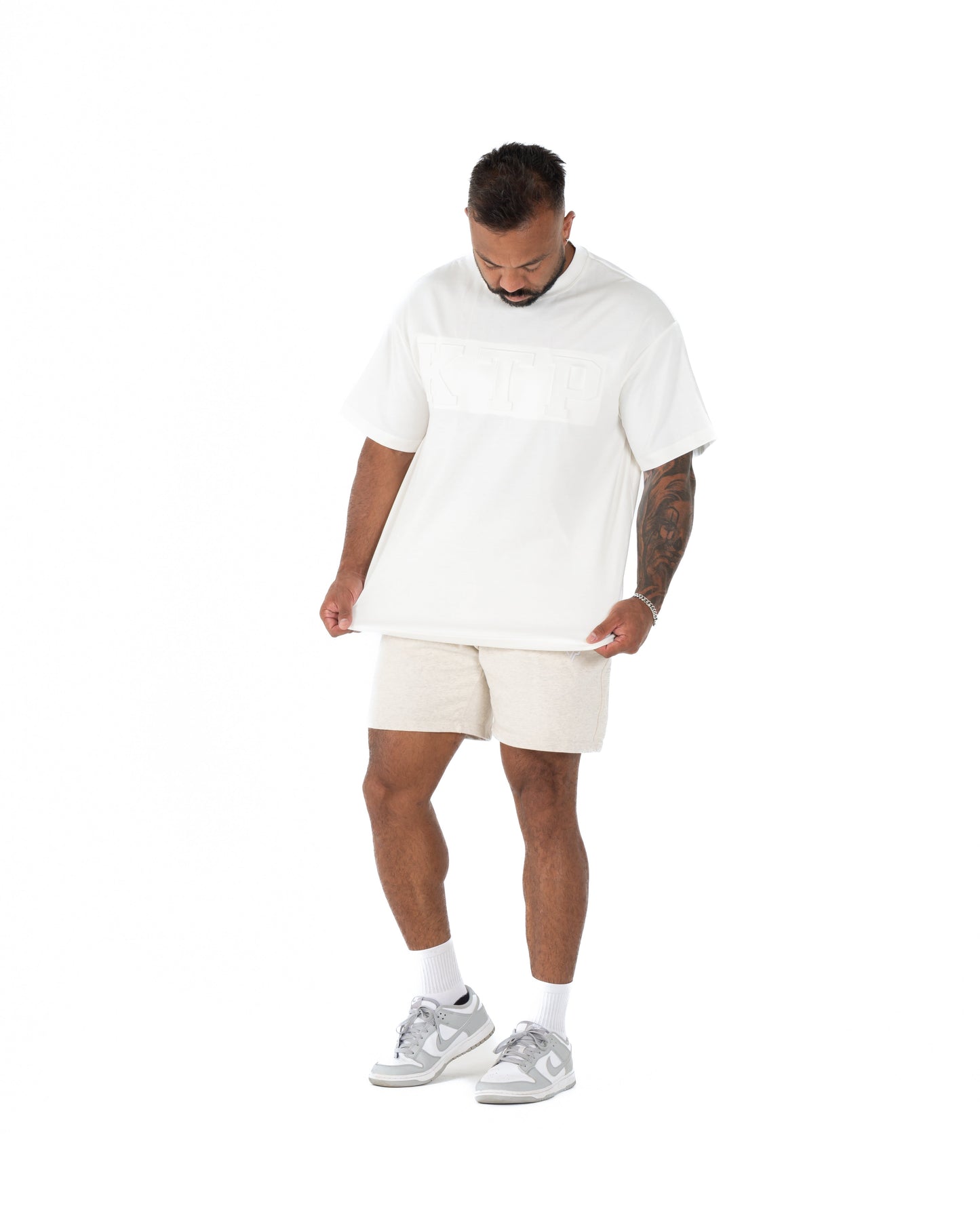 EMBOSSED KTP TEE 2 - WHITE
