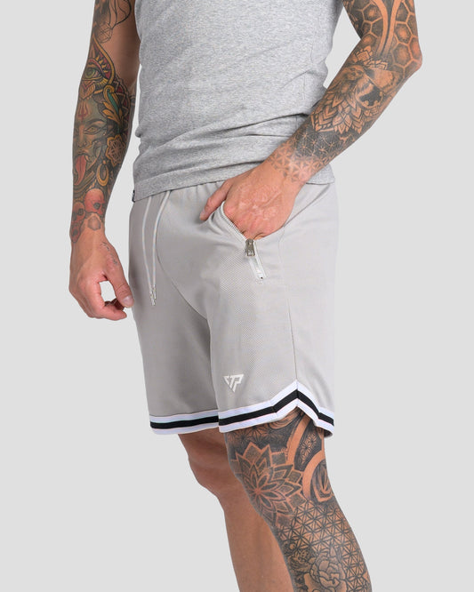 KTP MESH SHORTS - GREY