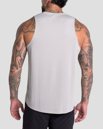 KTP TRAINING SINGLET - LIGHT GREY