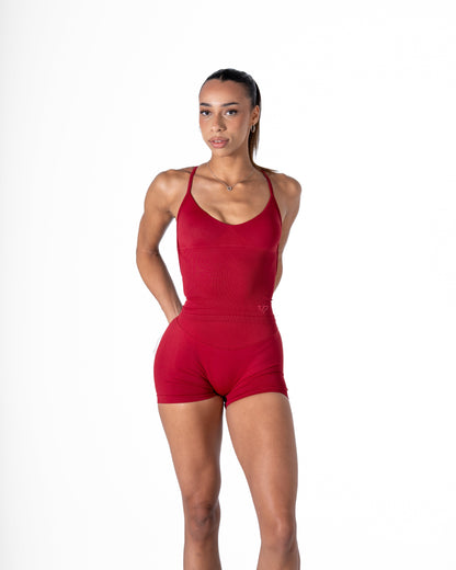 RECOIL OPEN BACK TANK - DARK RED